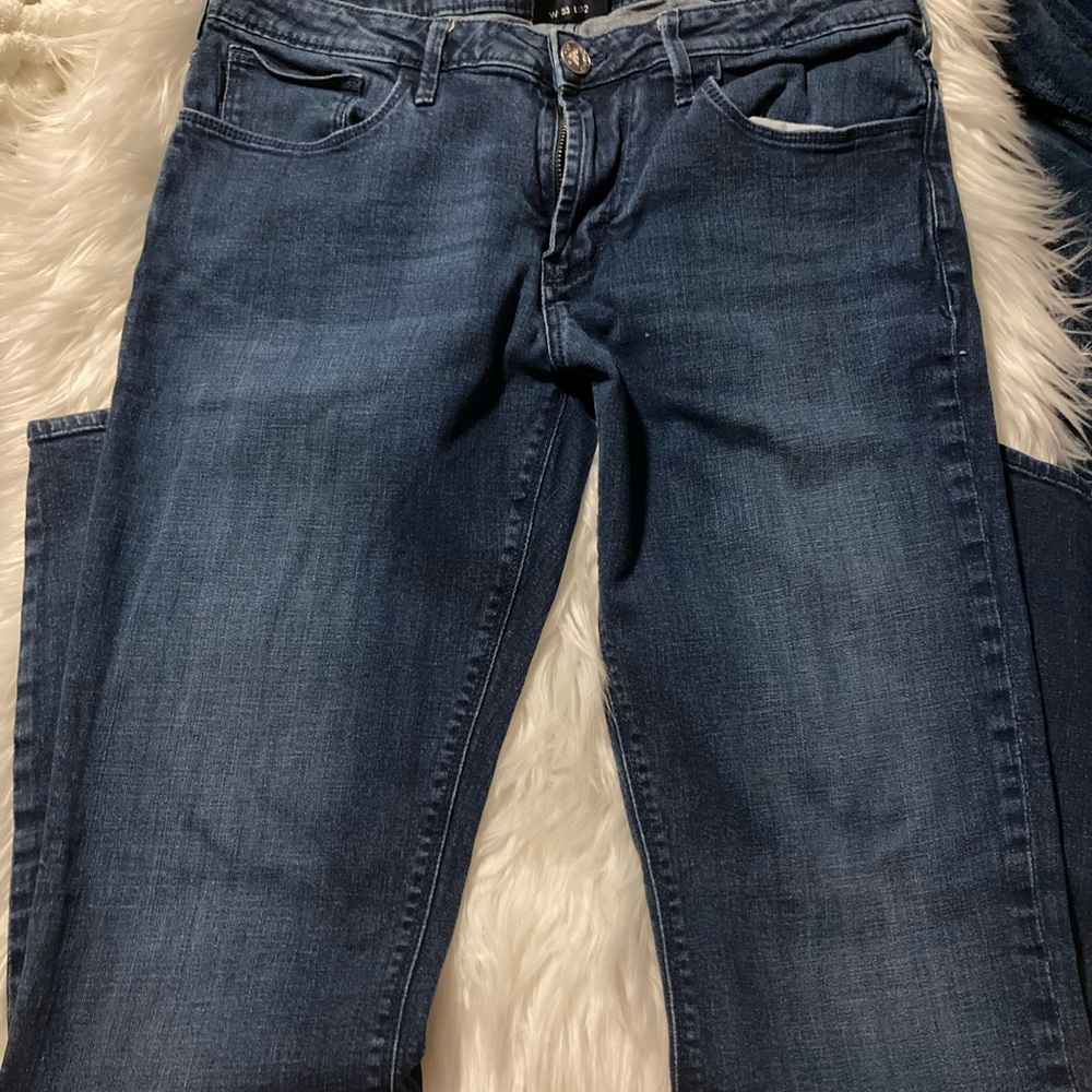 Dark Indigo Women's Straight Leg Jeans